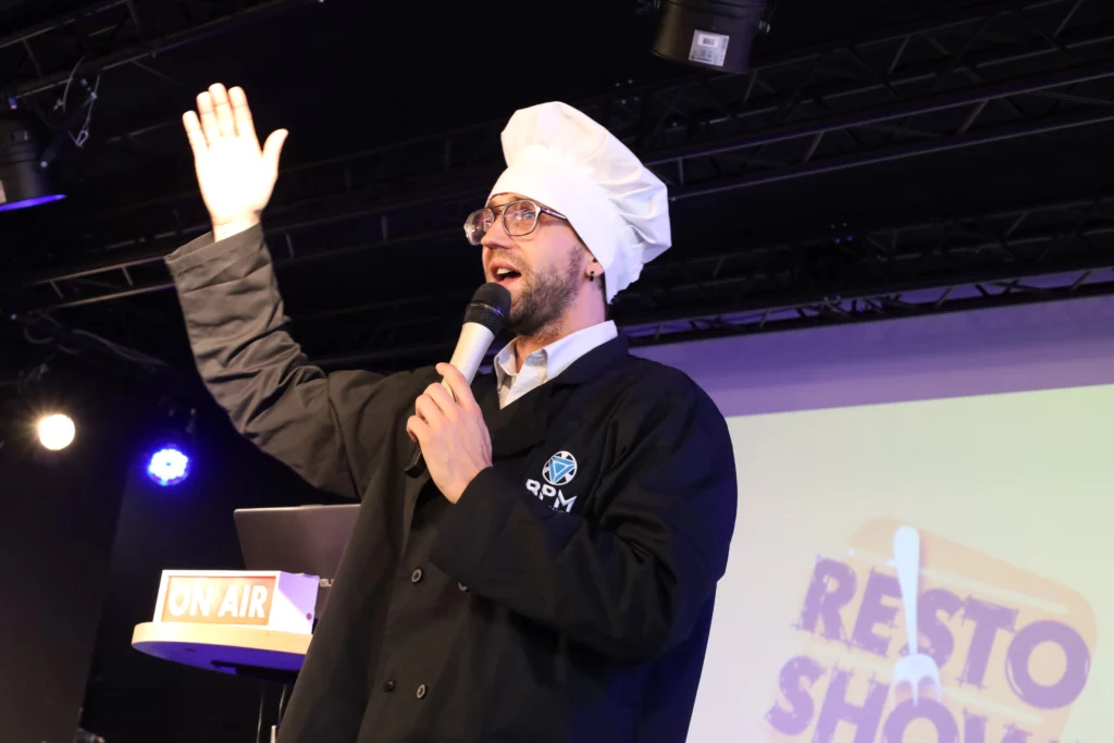Présentateur Resto Show