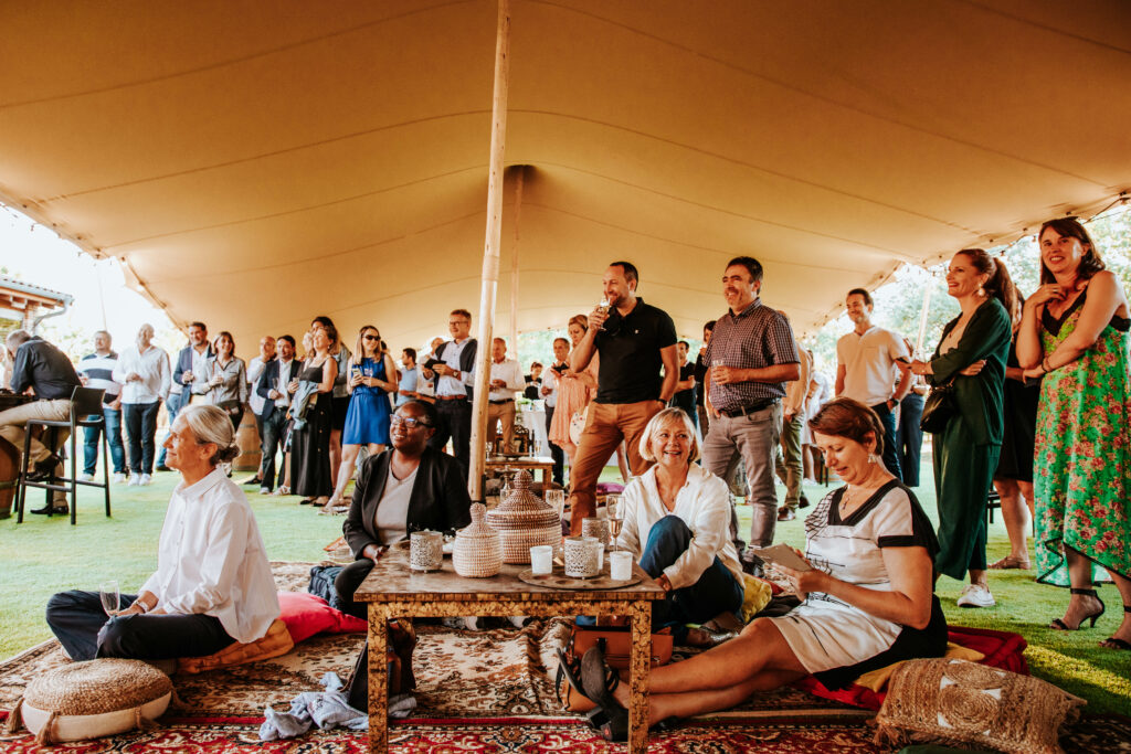 Décor immersif sur le thème des mille et une nuits