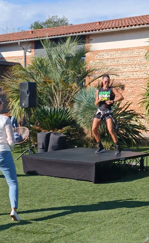 Professeure de zumba