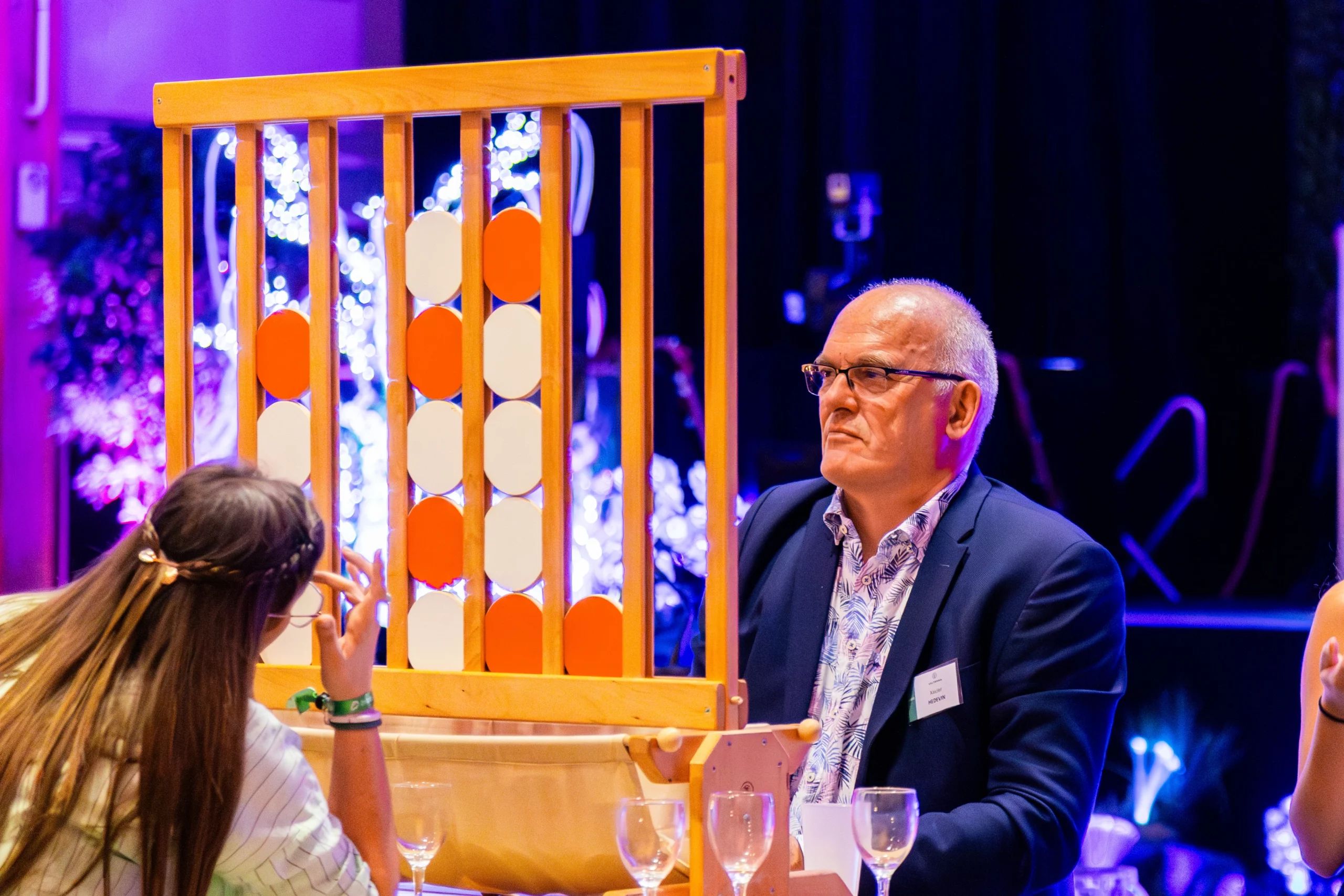 Puissance 4 géant en bois