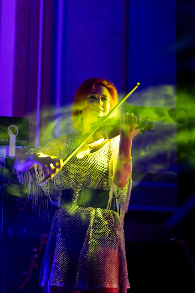 Violoniste futuriste