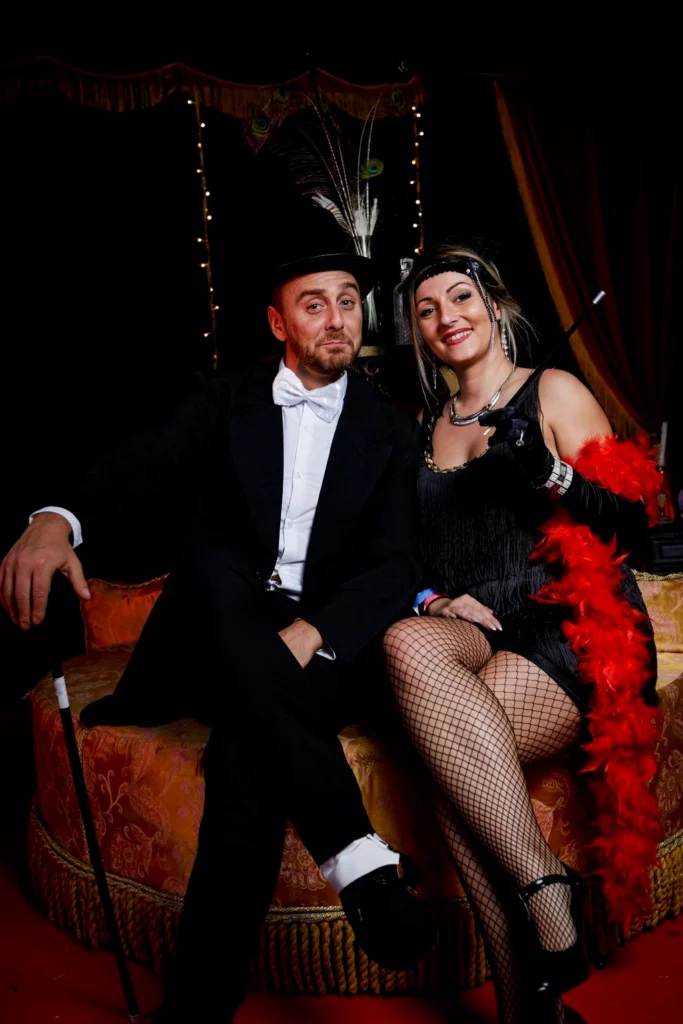 Duo photocall immersif Moulin Rouge