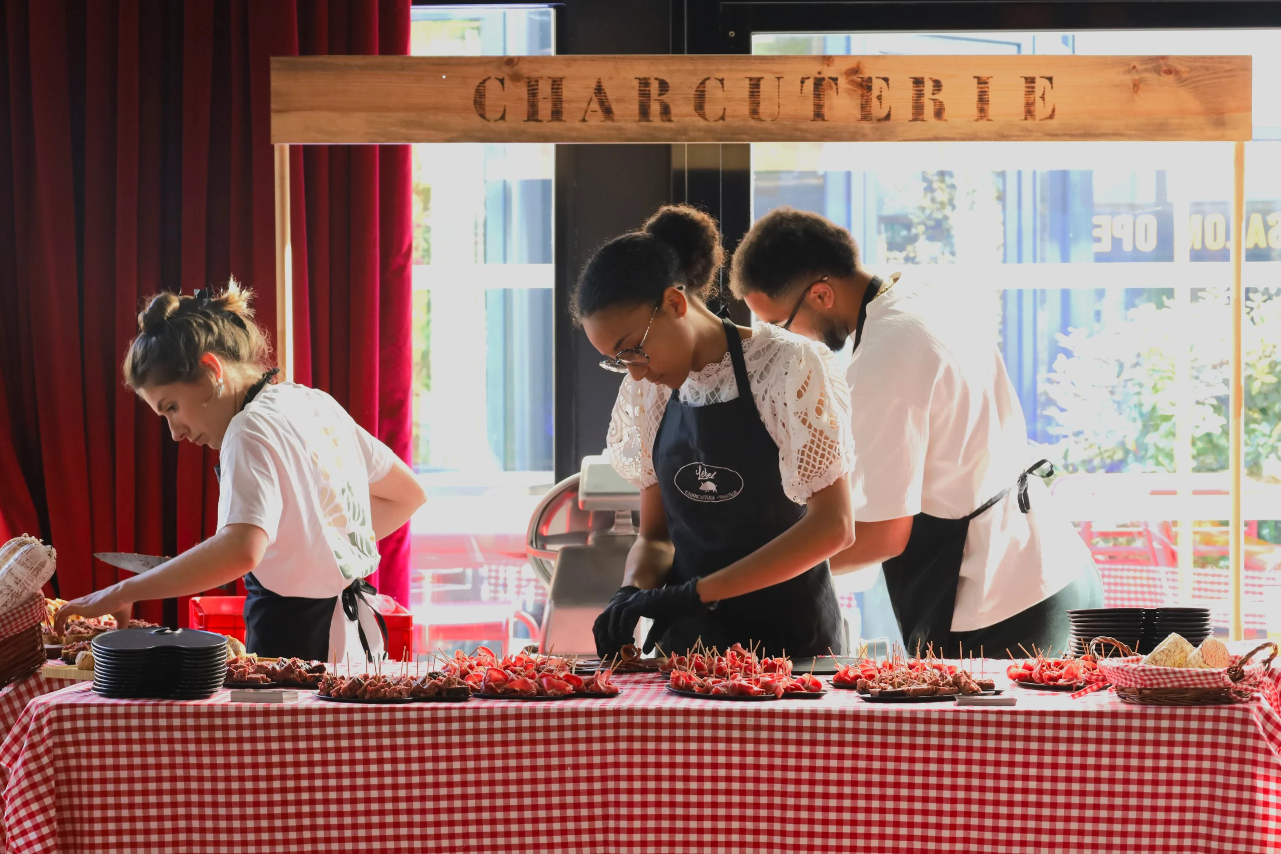 Marché charcuterie