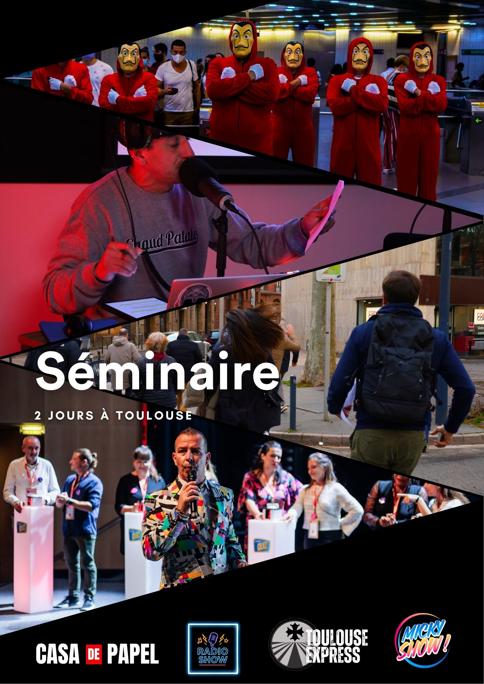 affiche séminaire 2 jours toulouse